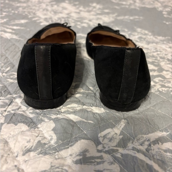 Louise et Cie Black Suede Loafer Flats - Picture 5 of 8
